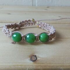 マクラメブレスレット（天然石）Ⅱの画像