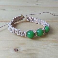 マクラメブレスレット（天然石）Ⅱの画像