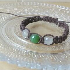 マクラメブレスレット（天然石）Ⅲ