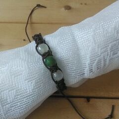 マクラメブレスレット（天然石）Ⅲの画像