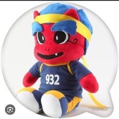ザスパ草津のキャラクターぬいぐるみ　湯友くん