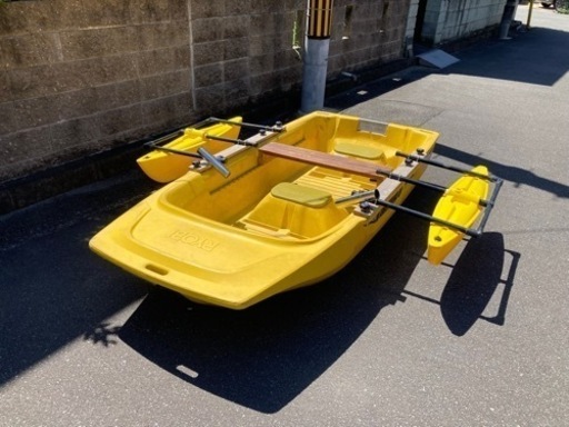 ボートエース　6馬力船外機　検査あり