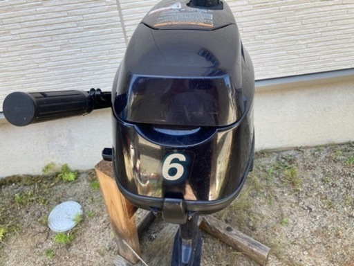 ボートエース　6馬力船外機　検査あり