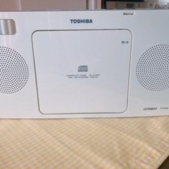 東芝　Cutebeat TY-CR20 CDプレイヤー　ラジオ