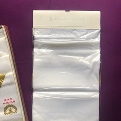 半えり　白　無地　5枚　新品の画像