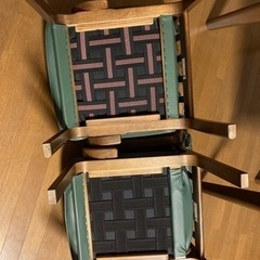 富士ファニチア　ダイニング3点セットの画像