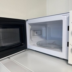 【美品】ほぼ新品電子レンジ。3か月前に8,790円で購入。急遽引越しで必要無くなりました。の画像