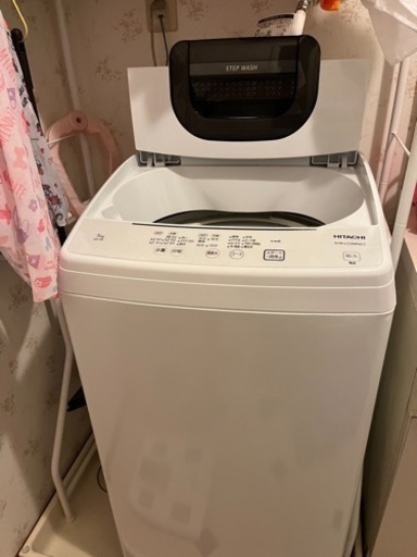 日立全自動洗濯機　122L  （ラック付き）お譲り致します。
