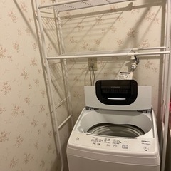日立全自動洗濯機　122L  （ラック付き）お譲り致します。の画像