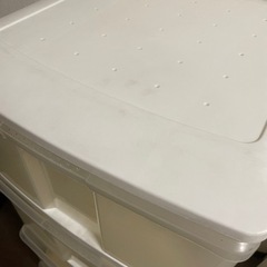 収納ケース 5段 収納ボックス コマ付きの画像