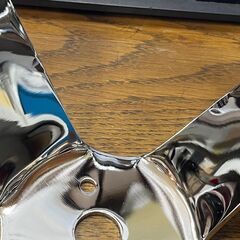 手曲げ チェーンステアリング 10インチ 3スポーク 新品