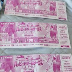 ハッピードリームサーカス京都公演特別優待券2枚セットパンフレット付きの画像