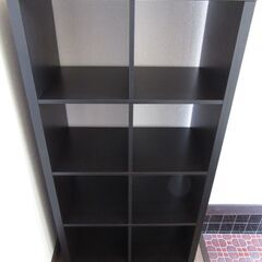 IKEA FLYSTA　オープンシェルフ（ブラック）あげますの画像