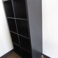 IKEA FLYSTA　オープンシェルフ（ブラック）あげますの画像