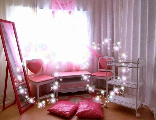 [ありがとうございました］姫系家具♡　こちらは椅子2脚のみです　プリンセス　ピンク　インテリア