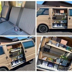 キッチンカー☆検R6.5/1迄☆バネット☆移動販売車の画像