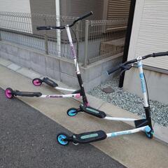 腰や足をクネクネし前進する乗り物です(^^)フリッカー
