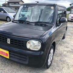 車検７年８月　走行９万キロ　ナビ　テレビ　ラパン　黒　分割払可