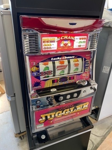 フルセット　家庭用パチスロ GOGO JUGGLER KK 5号機 10円 2015年 専用ラック WIカウンター Aコンバーター