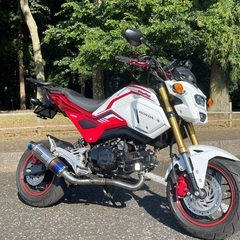 グロムJC75 5200km美車 /ビームスマフラー/フェンダーレス他