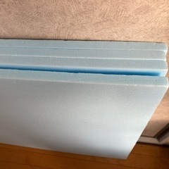 断熱材のボード　工作の材料にいかがですか？の画像