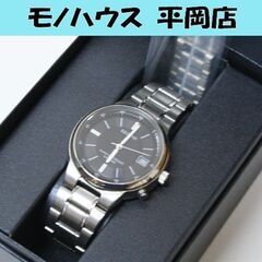 動作品 CITIZEN REGNO ソーラー電波時計 H415-...