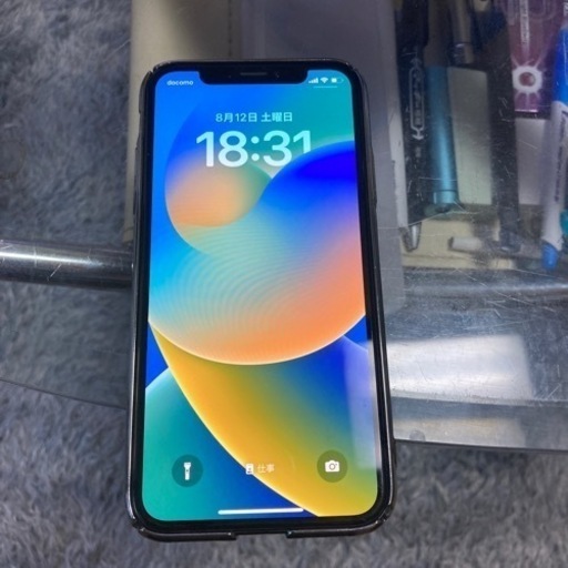 iPhoneX 64g simフリー