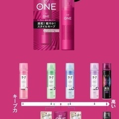 ケープONE ヘアスプレー 前髪の画像