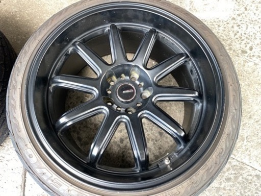 5ZIGEN FIREBALL 18インチ 5穴　9.5J +25 2本