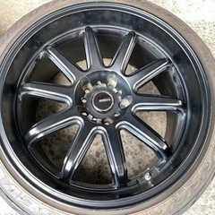 5ZIGEN FIREBALL 18インチ 5穴　9.5J +2...