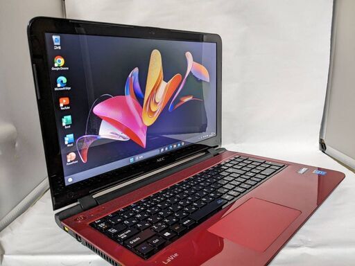 ?NEC?Lavie?NS150A?美品赤?SSD?WIN11?Office2021