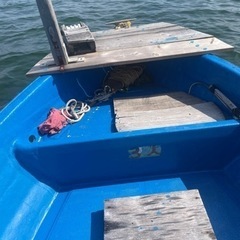 長崎発　船体動画あり、走行動画あり、エンジン絶好調セル付きヤマハ9.9馬力船体ヤマハ発動機速度13ノット）の画像