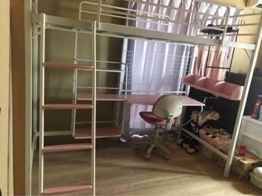 取引中　ニトリロフトベッド