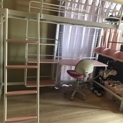 取引中　ニトリロフトベッド