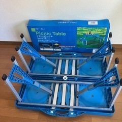★ピクニックテーブル「未使用」の画像