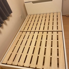 セミダブル　ベッドフレーム　値下げ相談可