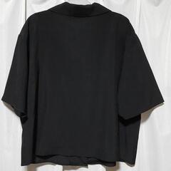 ⭕●(56)タグ付き新品未使用　LLサイズ　黒色　着丈62㎝の画像