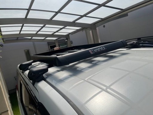 30アルファード用ベースキャリアキャリアセット　イノー　 ルーフキャリア　美品