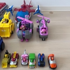 パウパトロールいろいろ不揃いの画像