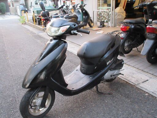 ディオ6　DIO　ブラック　4スト　バッテリー新品　原付　AF62