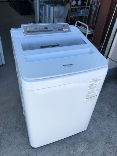 【動作保証あり】Panasonic 2017年 NA-FA80H3 8.0kg 全自動洗濯機 ③【管理KRS610】