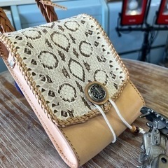 ??ハンドメイド‼️本革製バック??ツーリングバック??オシャレ??