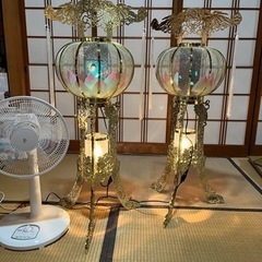 お盆　灯篭　の画像