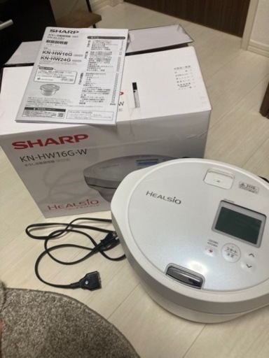 【SHARP】ホットクック KN-HW16G-W WHITE