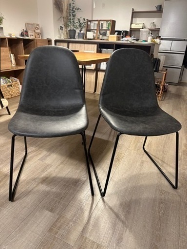 LOWYA チェア　椅子　2脚