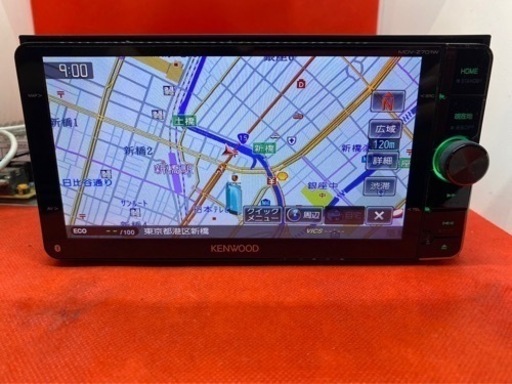 KENWOOD 最高峰　MDV-Z701W 新品パーツ多数＋新品バックカメラ付き　け2