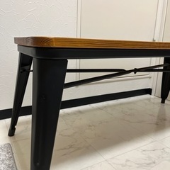 ベンチ　木製の画像