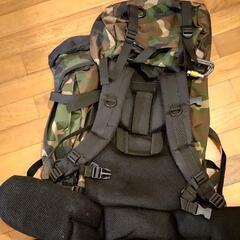 [HAWK GEAR(ホークギア)] 迷彩柄　バックパック 80L 大容量 防水 アウトドア 防災 災害 登山 旅行の画像