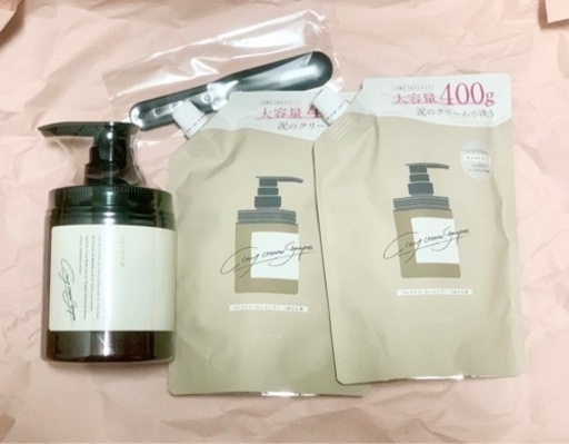 クレイクリームシャンプー/泥シャンプー