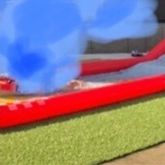 【本体のみ】レーシングファンスライド　スライダー　プール　大型